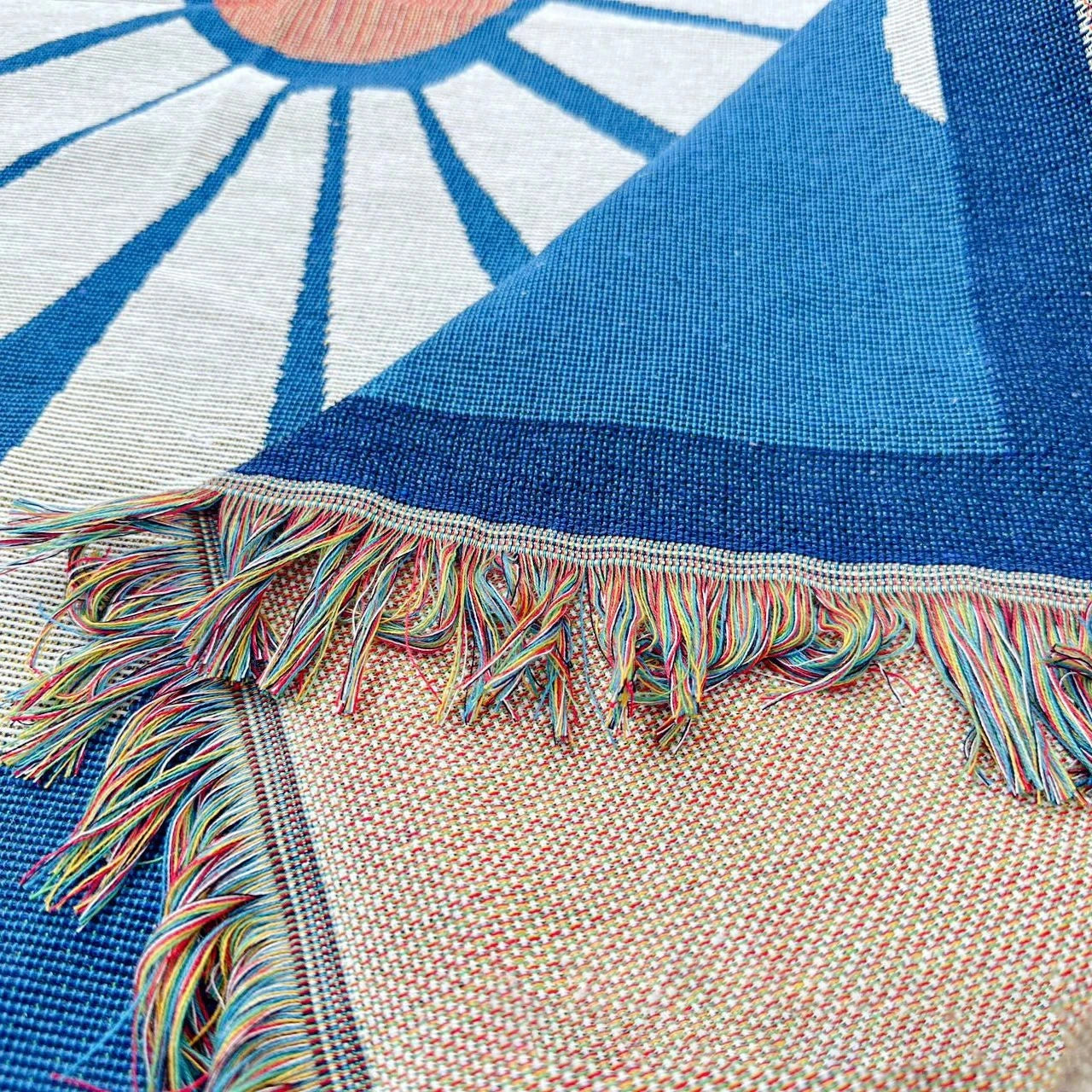 Japan Abstract Throw Blanket Stylish Decor