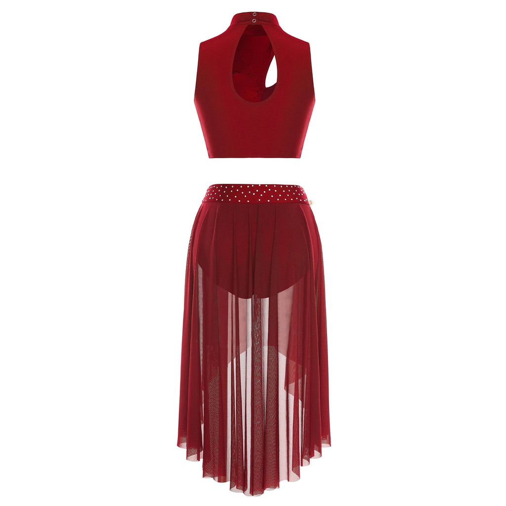 Dancewear Skirt Set for Performers