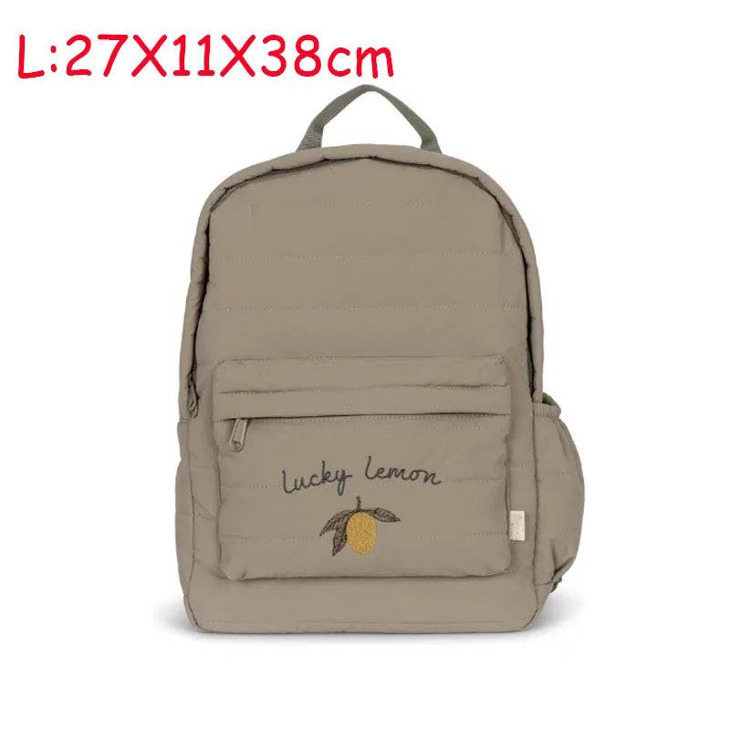 Parent and Child Kids Cotton Travel Backpack