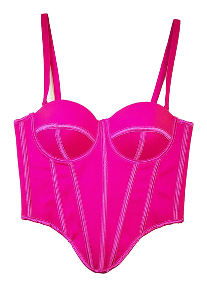 Sexy Red Corset Top For Women