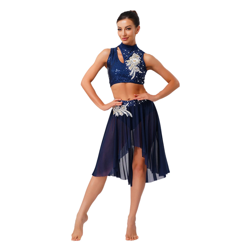 Dancewear Skirt Set for Performers