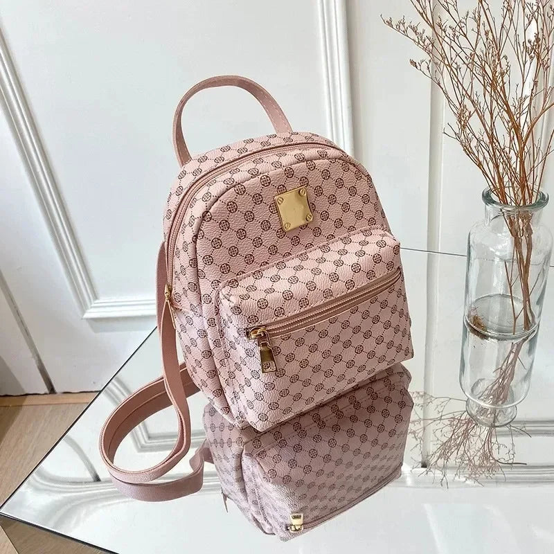 Women's Fashion Large Capacity Shoulder Crossbody Backpack