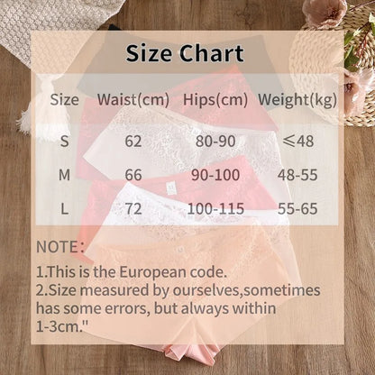 Womens Lace Boxer Panties Set 7PCS