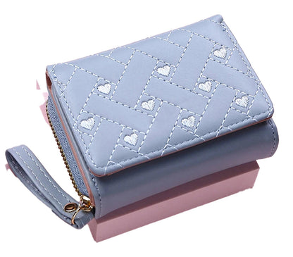 Kawaii Wallets For Women Pink Wristlet