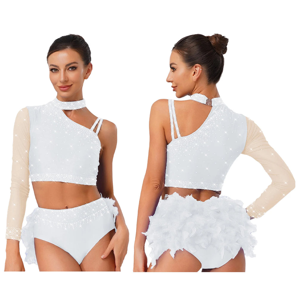 Dancewear - Elegant White Outfit