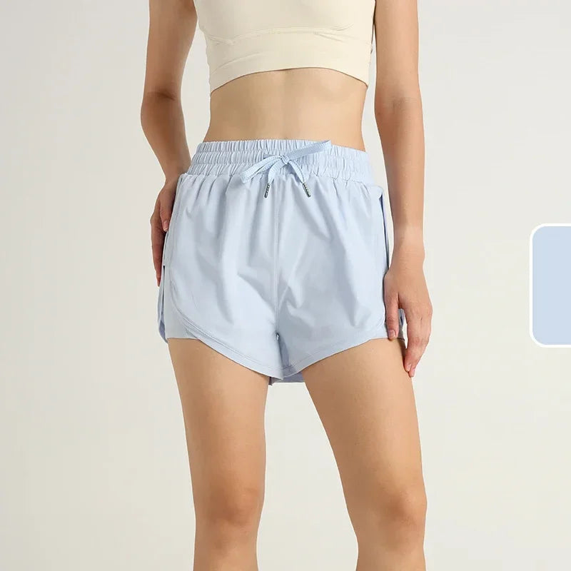 Womens High Waist Yoga Shorts Stylish & Comfy