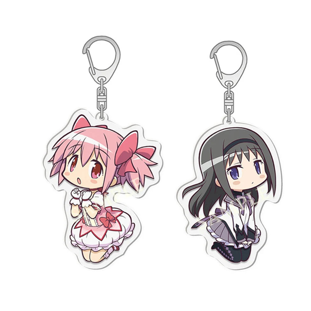 Anime Puella Magi Madoka Magica Character Keychain