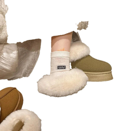 Faux Fur Winter Boots For Women