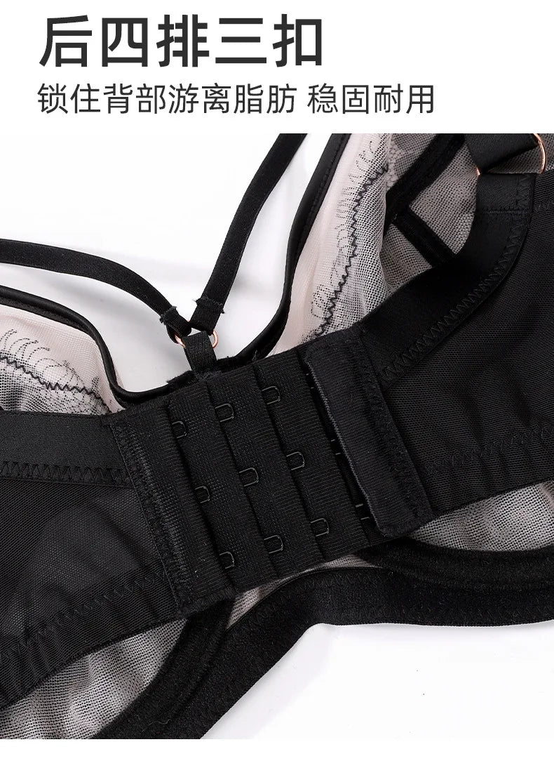 Underwire Minimizer Bra for Comfort