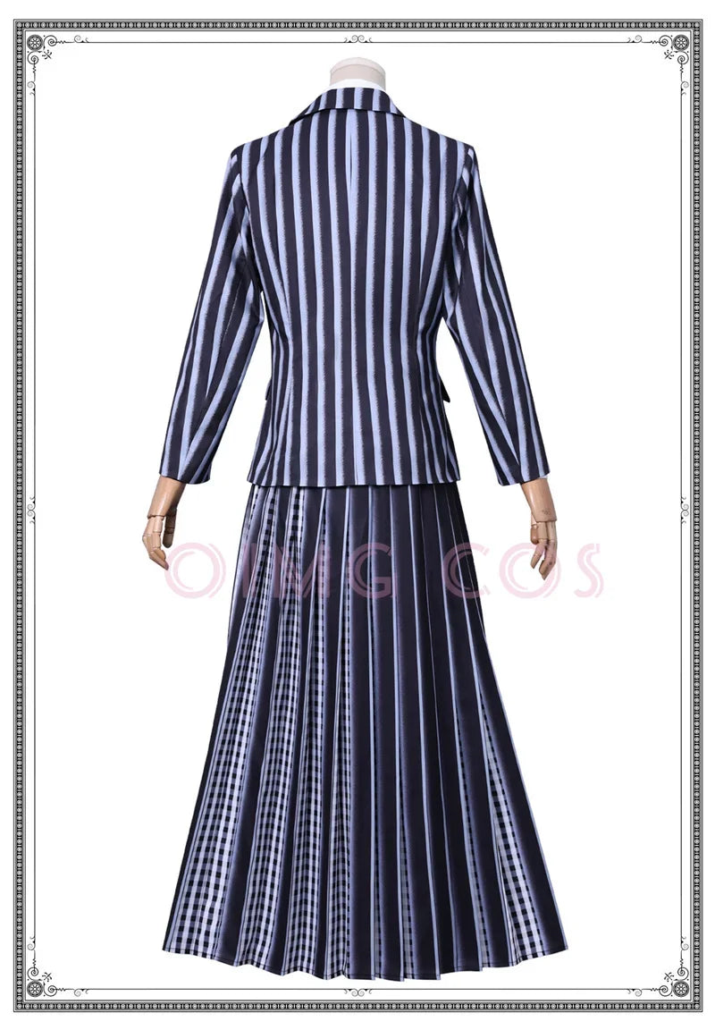 Halloween Costume Striped Suit Set