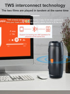 LuckeLadybug portable wireless speaker with bluetooth featuring TWS interconnect technology for enhanced sound quality