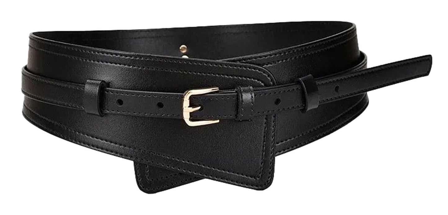 Womens Cow Leather Corset Belt Chic Styles