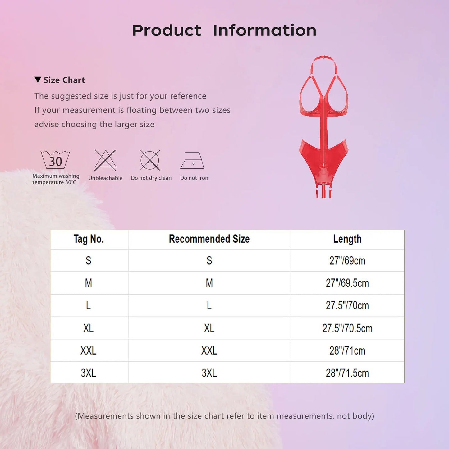 Open Cup Crotchless Teddy Lingerie