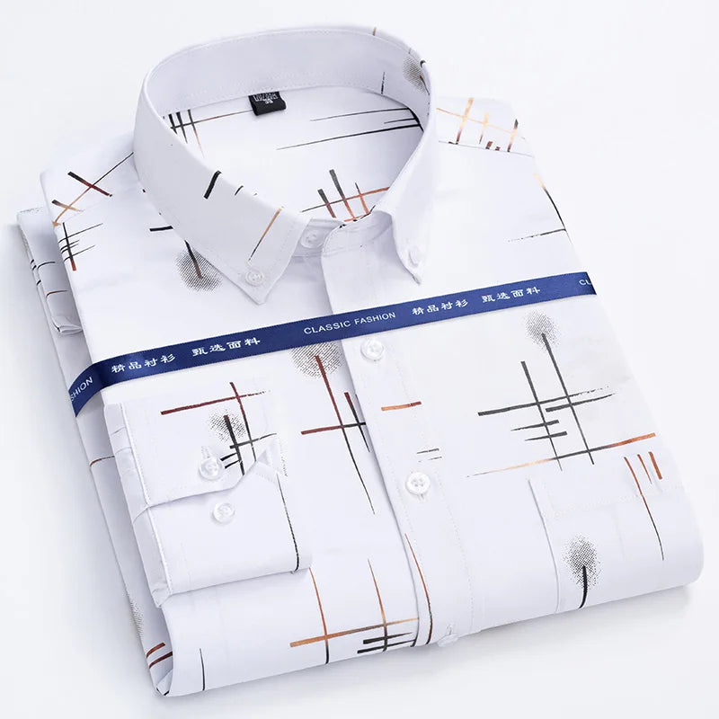Mens Non-Iron Dress Shirts Stylish & Comfortable