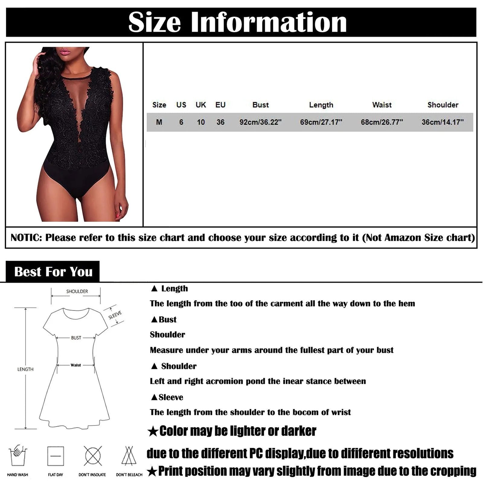 Lace Lingerie Bodysuit For Women
