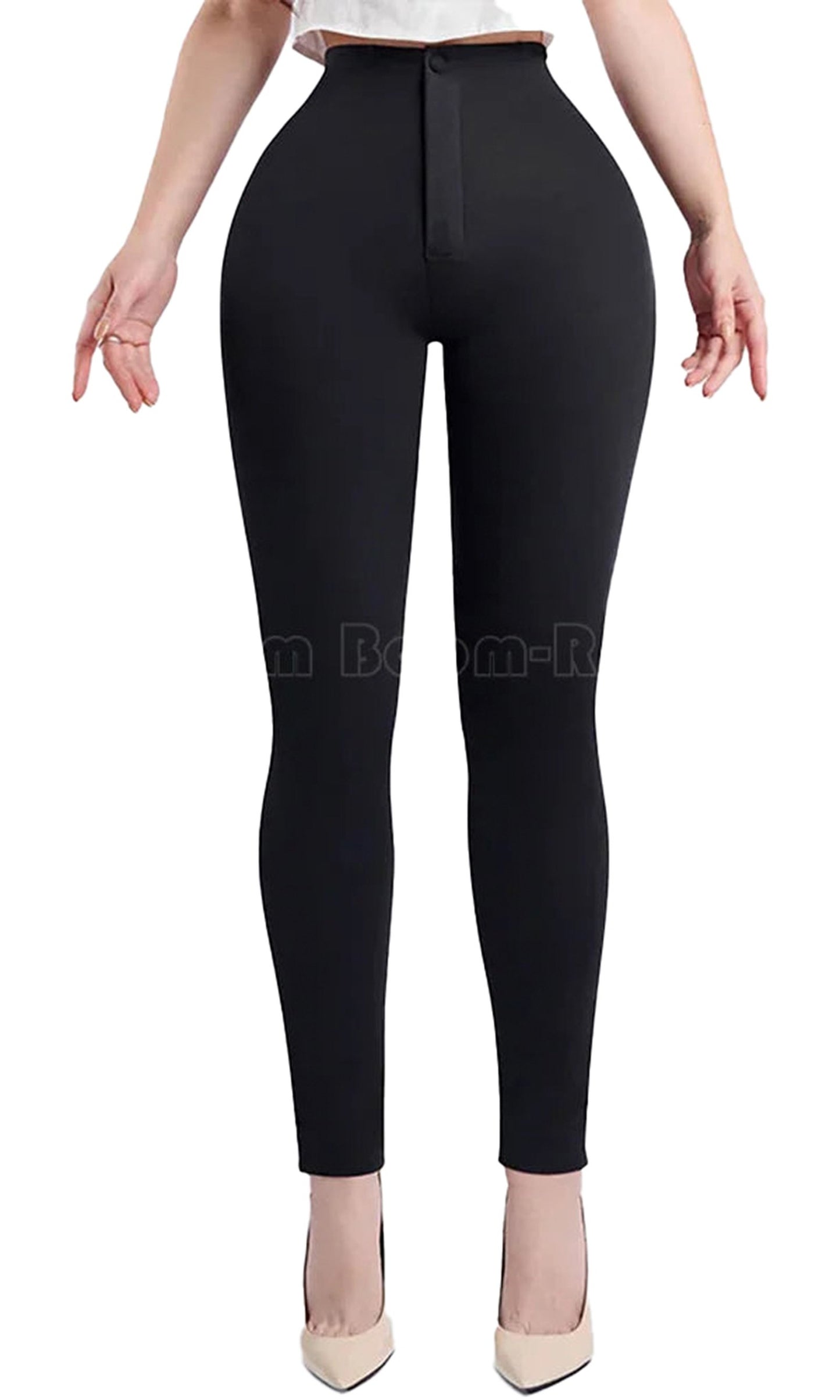 High Waisted Tummy Control Pants For Women