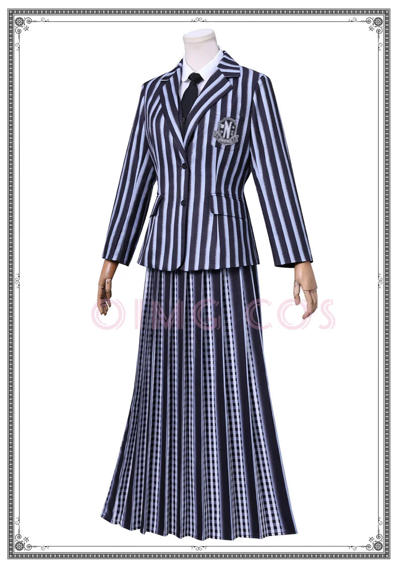 Halloween Costume Striped Suit Set