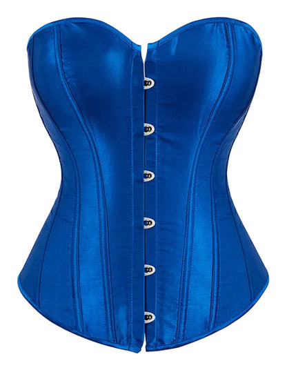 Satin Corset Top For Women In Pink