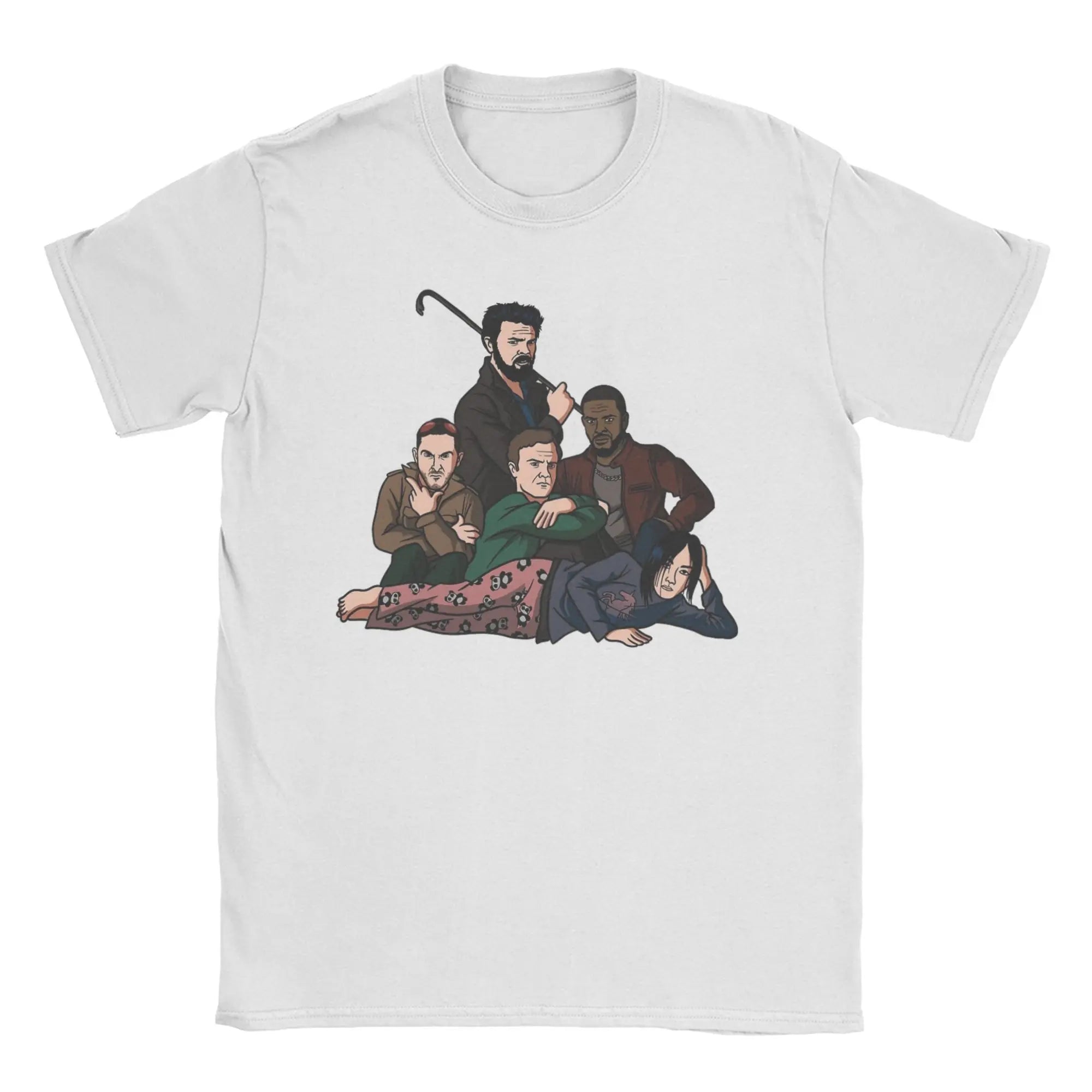 Distressed T-Shirt - Homelander Design