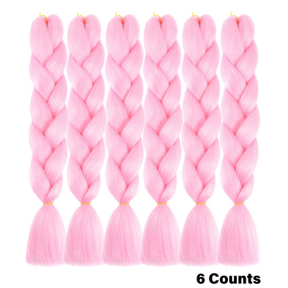 Ombre Crochet Braiding Hair Extensions