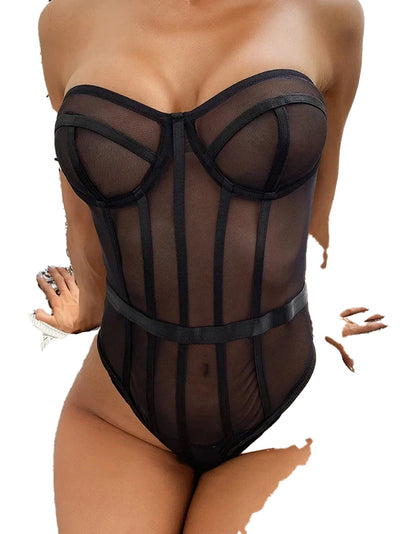 Sexy Mesh Bodysuit Lingerie For Trendsetters