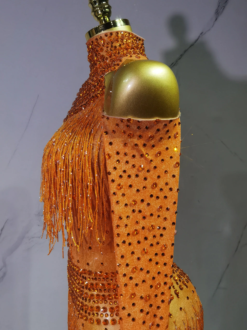 Rave Outfit with Fringe and Beading