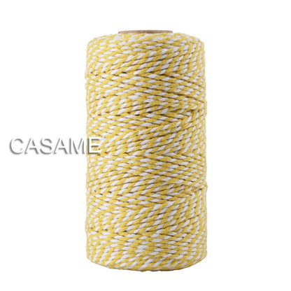 12 ply thick Cotton Bakers Twine String Cord Rope Rustic DIY Craft Twine 100m Spool