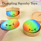 Rainbow Dumpling Slow-Rising Squishy