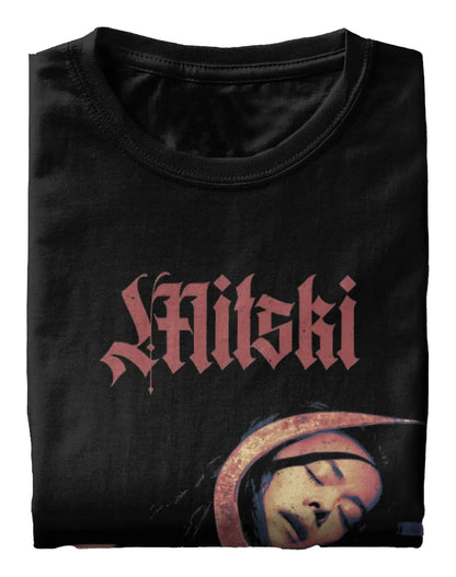 Mitski 90s Novelty Oversized Cotton T-Shirt for Men - Summer Short