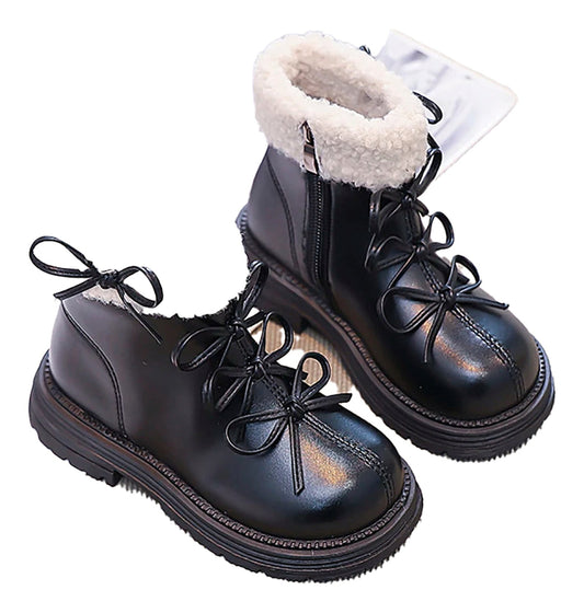 Girls Faux Fur Winter Boots
