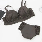 Underwire Bra with Lace for Elegance