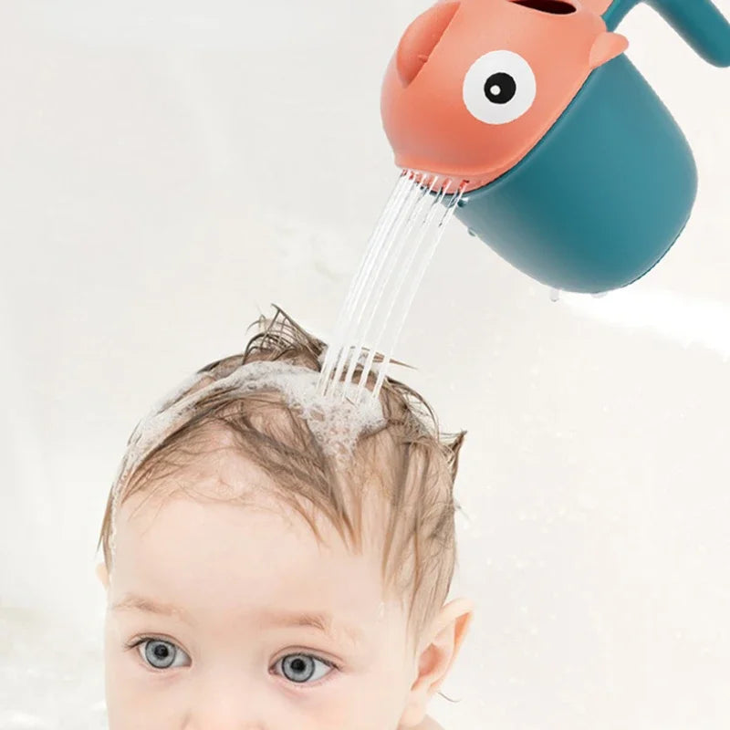 Shark-Shaped Baby Rinse Cup