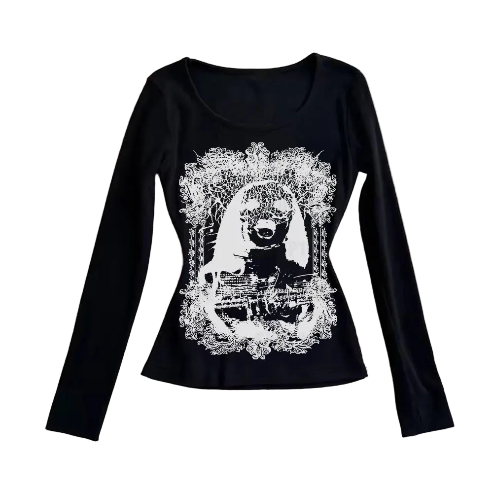 Y2k Retro Gothic Women's T - shirt
