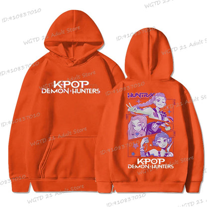 Korean Anime Hoodie For Women KPOP Style