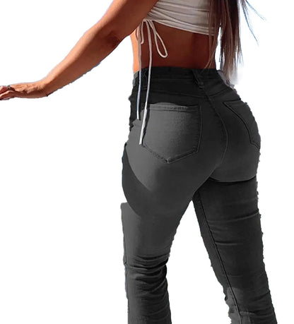 High Waist Skinny Jeans For Women