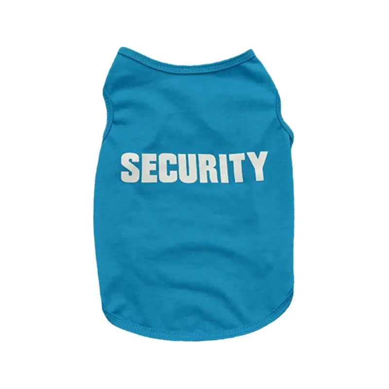 Security Dog Vest T-Shirt