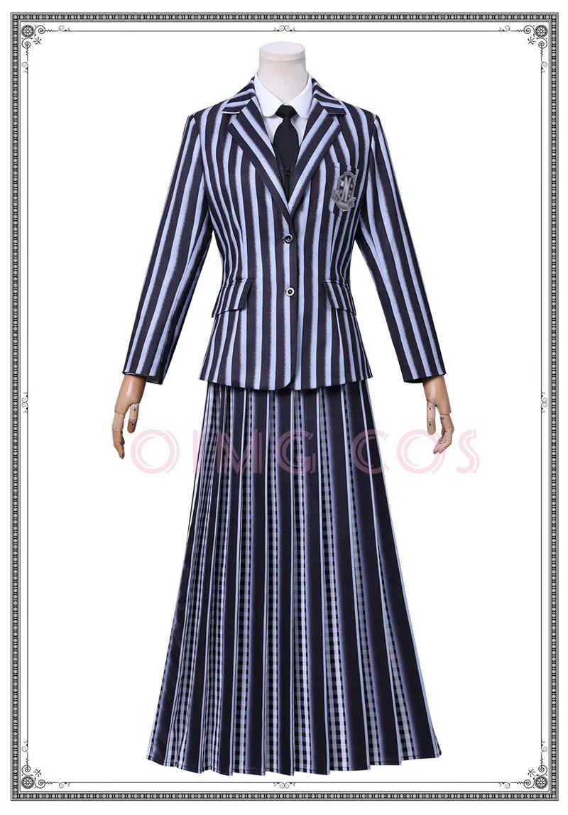Halloween Costume Striped Suit Set