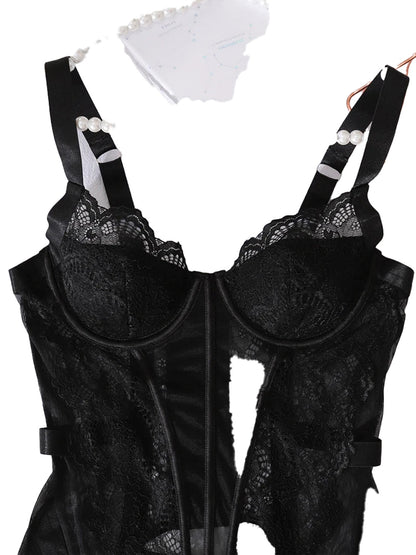 Sexy Lace Lingerie Bodysuit For Allure