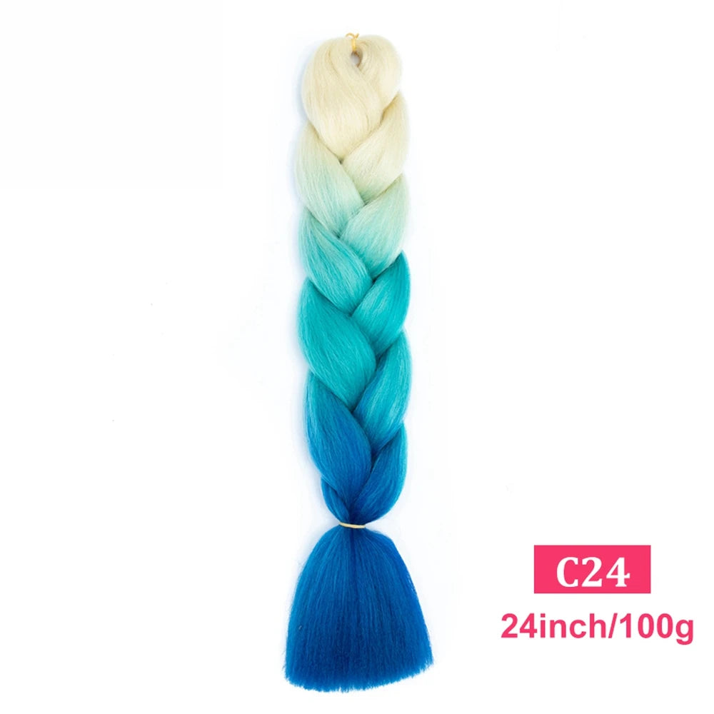 Ombre Braiding Hair Extensions Trendy Styles