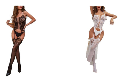 Sexy Fishnet Bodysuit Lingerie For Seduction