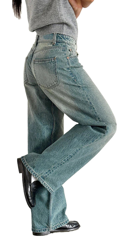 Womens Low Rise Jeans Trendy Fit