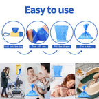 Disposable Diaper Bags with Dispenser
