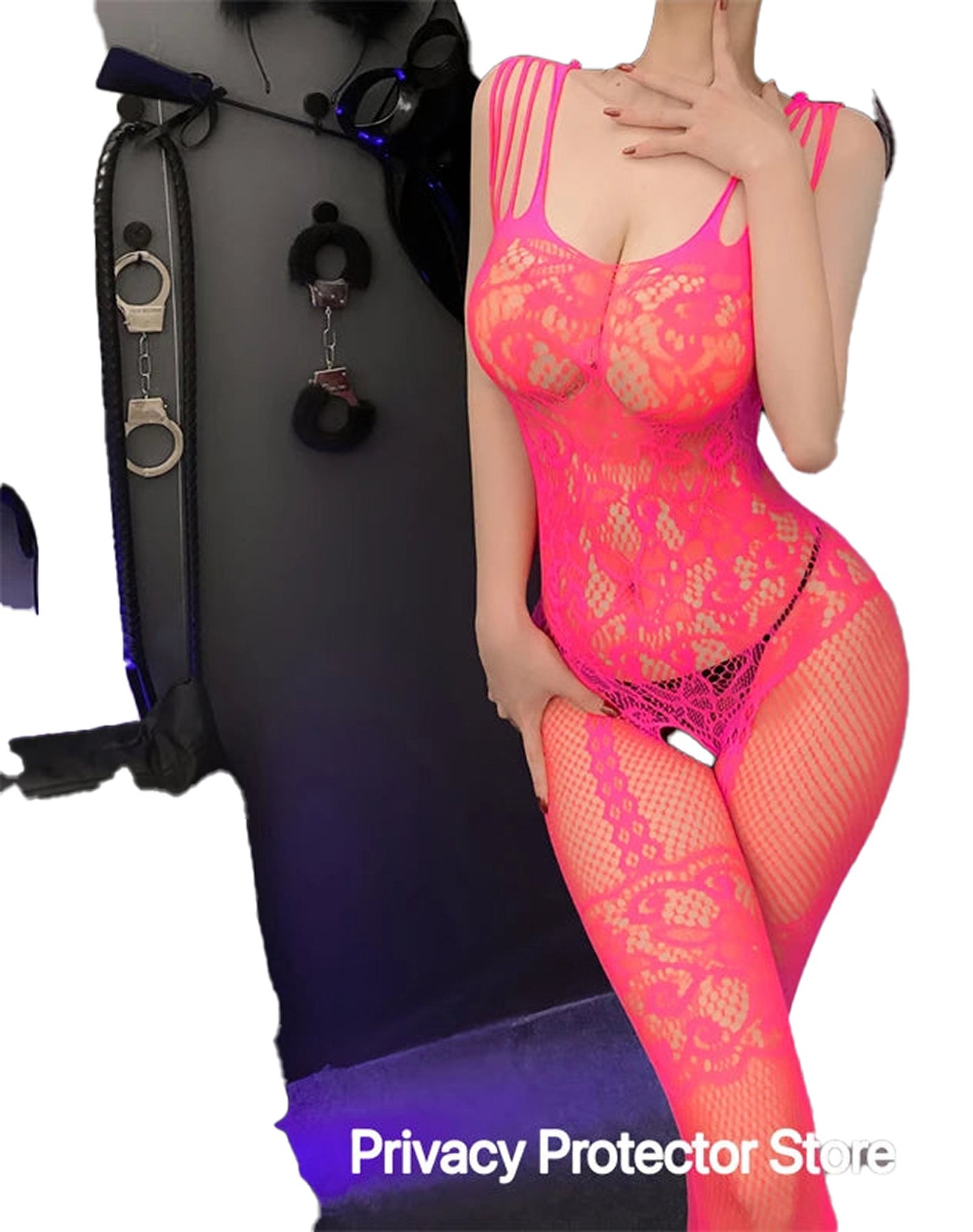 Sexy Open Crotch Bodysuit For Women