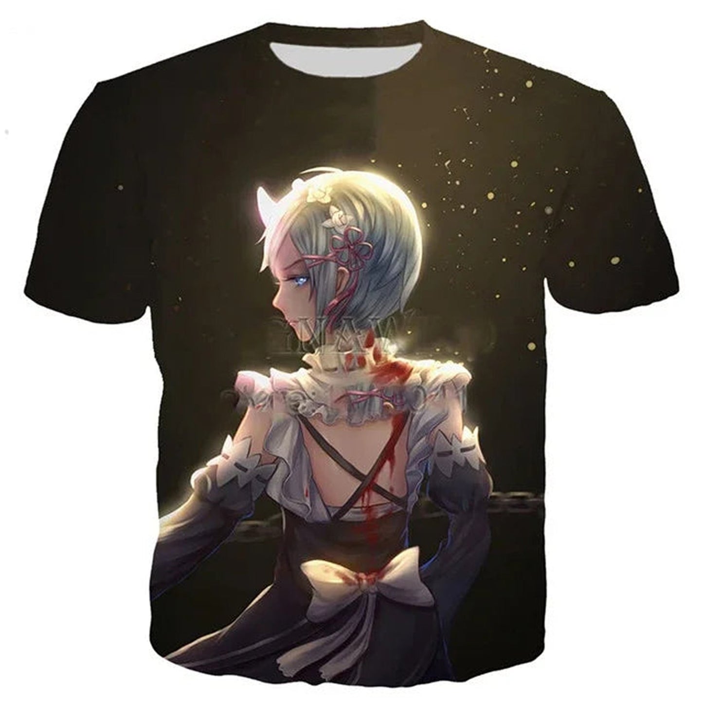 Anime Girl 3D Printed T-Shirt for Men & Women - Casual Harajuku