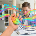 Rainbow Dumpling Slow-Rising Squishy
