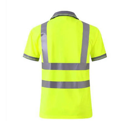 Mens Reflective Polo Work Shirt