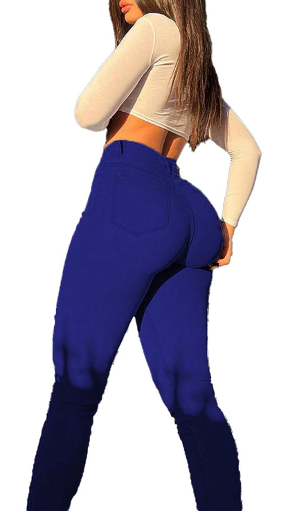 Womens Mid Waist Skinny Jeans Collection