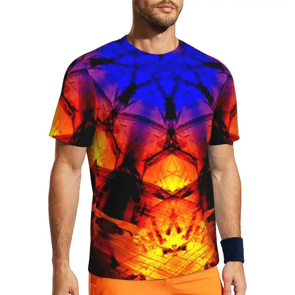 Graphic Tee Clothing - Red Glitter Style