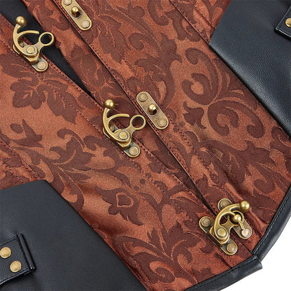 Steampunk Underbust Corset Top For Fashion