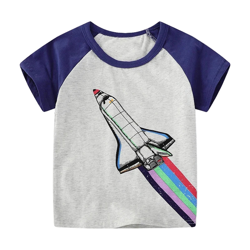 Kids Airplane T-Shirt Fun And Stylish